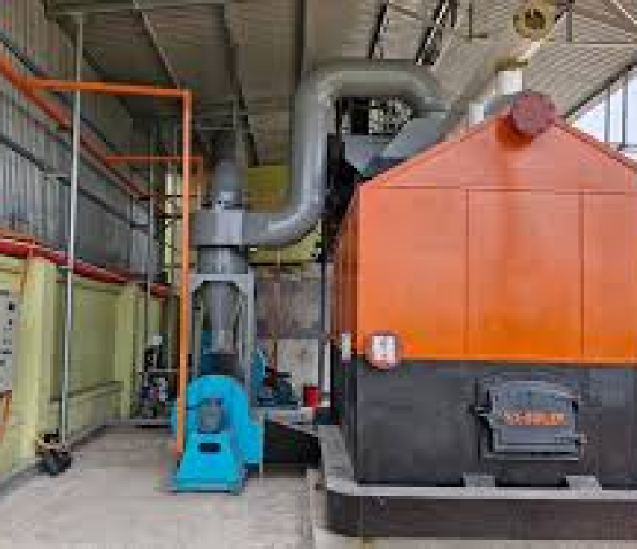 Lò hơi đốt củi